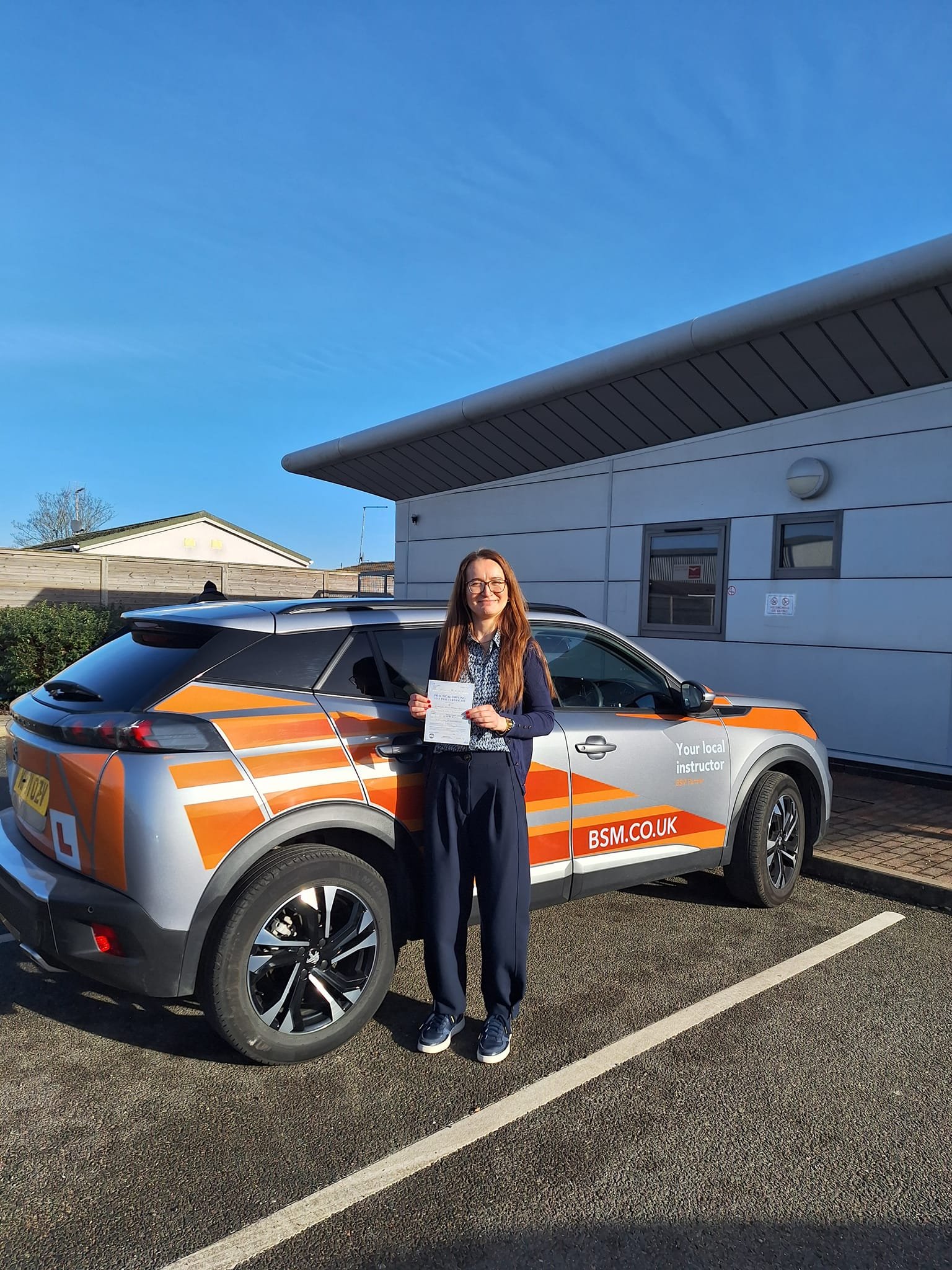 Recent driving test pass with Ready Set Drive