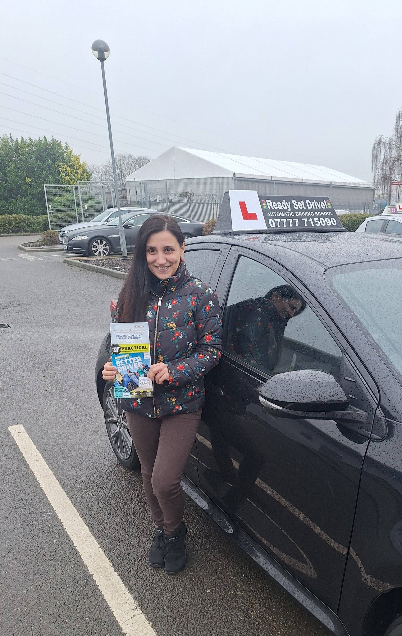 Recent driving test pass with Ready Set Drive