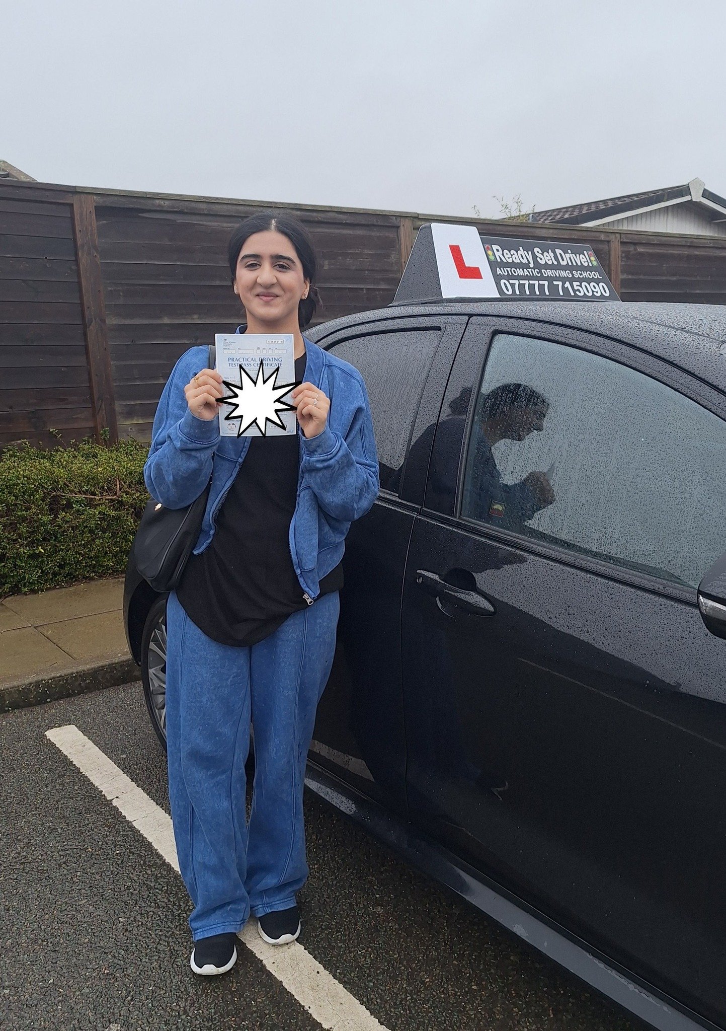 Recent driving test pass with Ready Set Drive