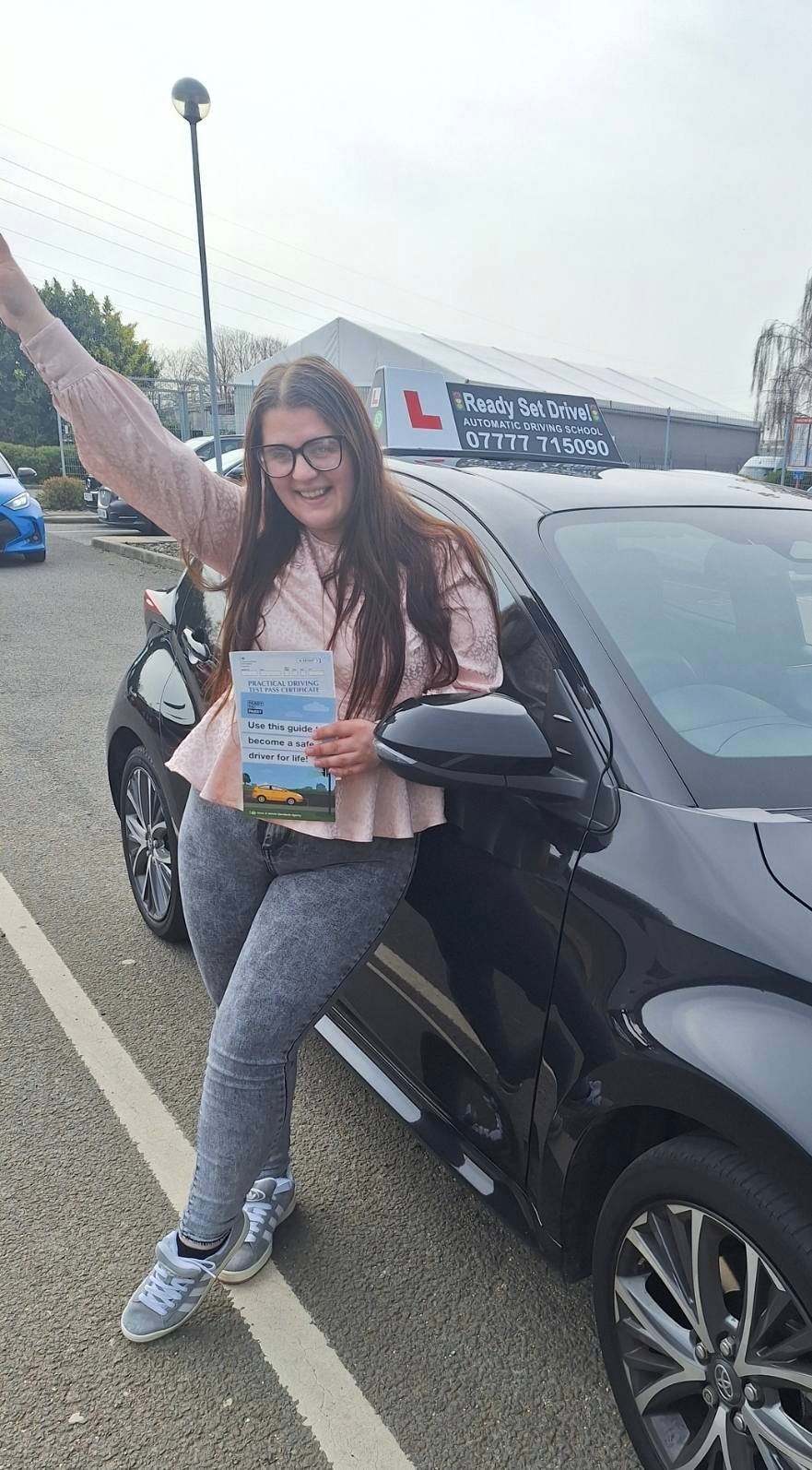 Recent driving test pass with Ready Set Drive