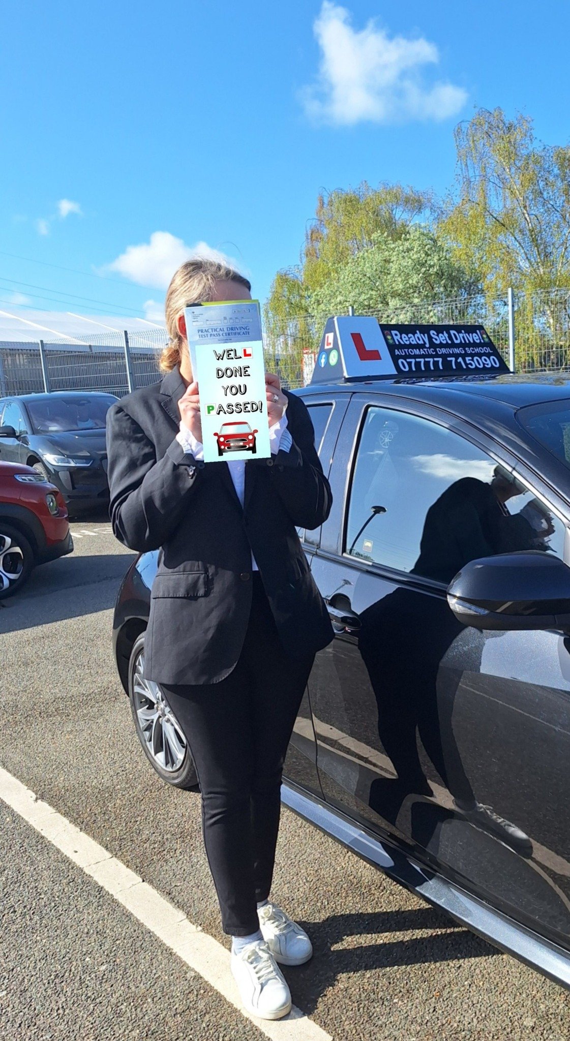 Recent driving test pass with Ready Set Drive